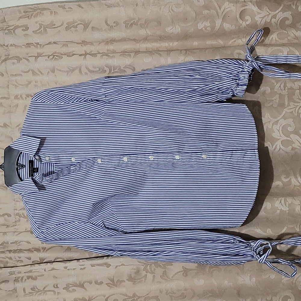 Stripped Balloon long sleeve shirt